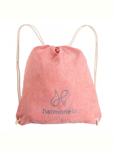 Ecological shopping bag/backpack - pink